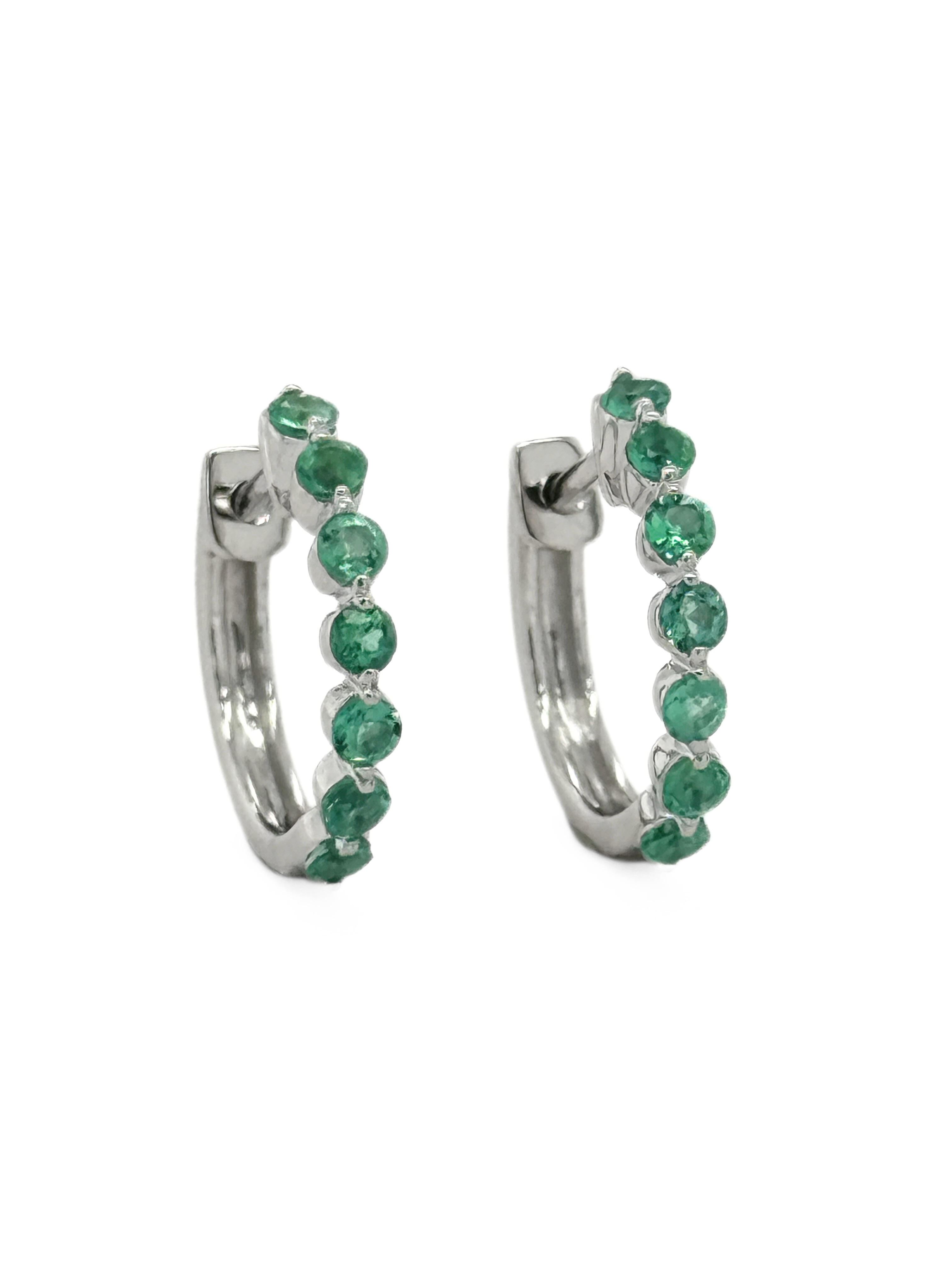 EMERALD HOOPS-402638